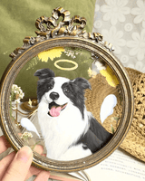 pet portrait wall art