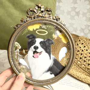 pet portrait wall art