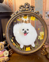 pet portrait wall art