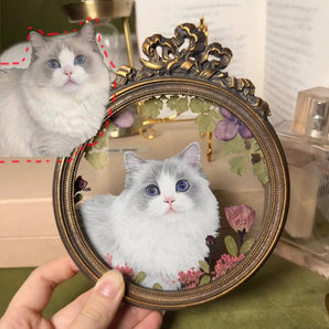 pet portrait wall art