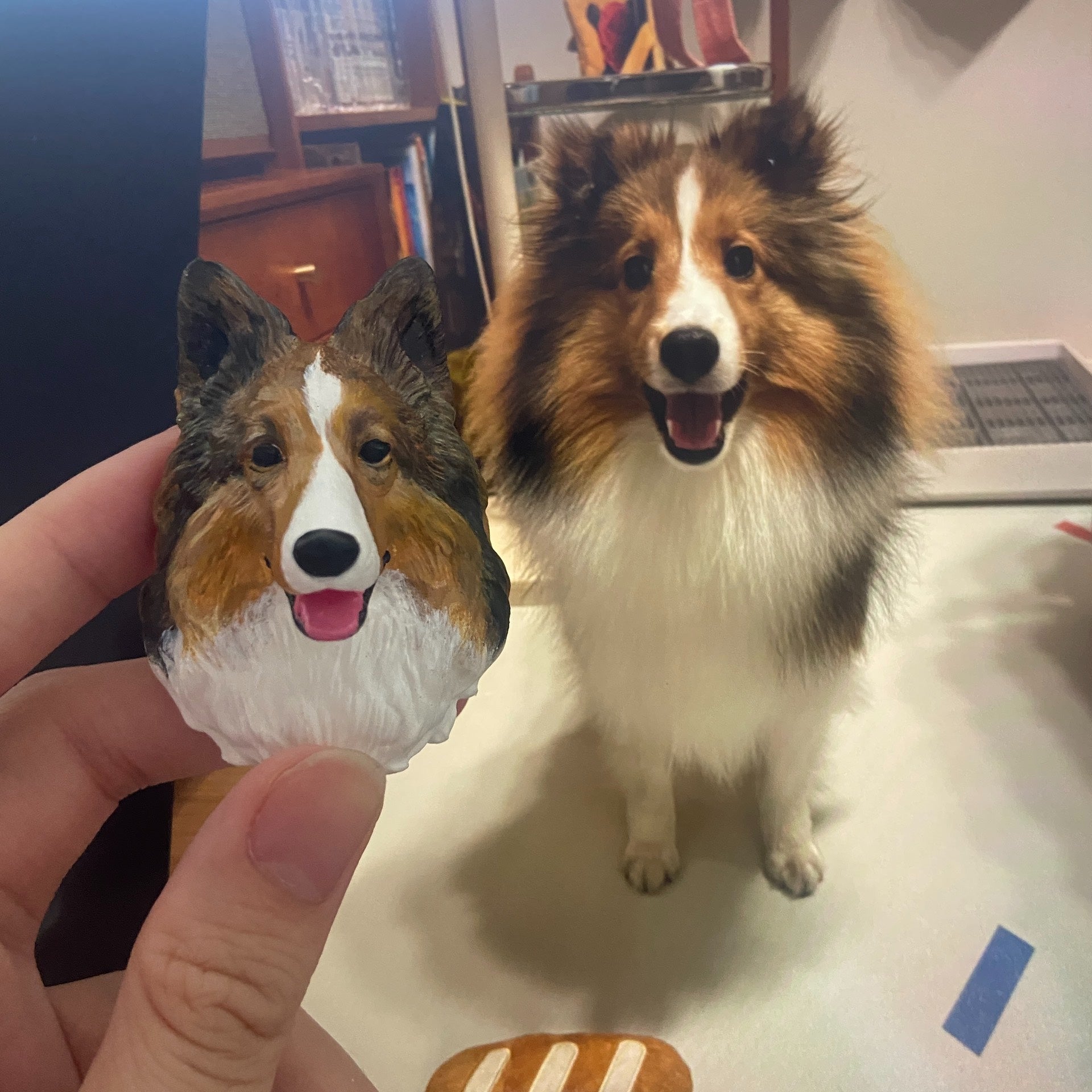 Custom Pet Head Sculpture